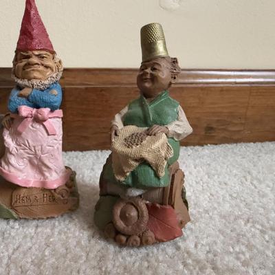LOT 12B: Tom Clark / Wolfe Cairn Garden Gnome Sculptures