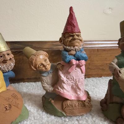 LOT 12B: Tom Clark / Wolfe Cairn Garden Gnome Sculptures