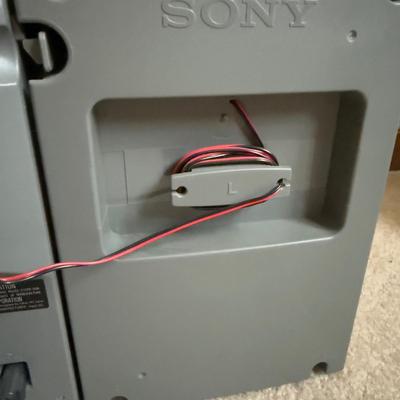 LOT 13B: Sony CD Radio Cassette-Corder Model No CFD-ZW755