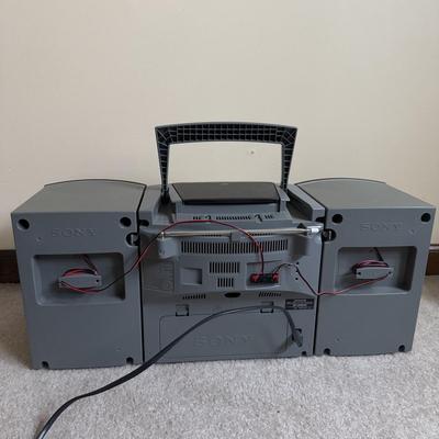 LOT 13B: Sony CD Radio Cassette-Corder Model No CFD-ZW755