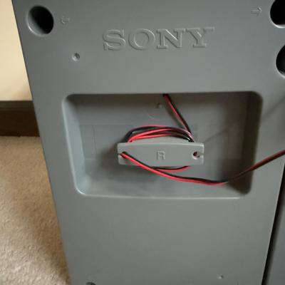 LOT 13B: Sony CD Radio Cassette-Corder Model No CFD-ZW755