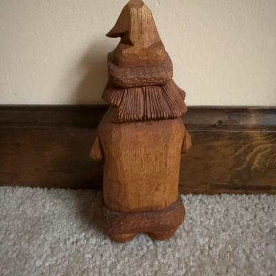 LOT 17B: Hand Carved Tom Pollock Wood Decor