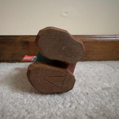 LOT 17B: Hand Carved Tom Pollock Wood Decor