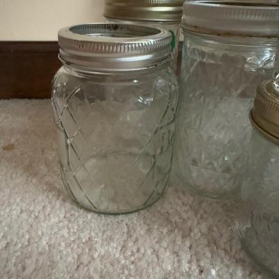 LOT 18B: Mason Jars - Ball, Atlas & More w/ Stylish Lids and Ring Tops