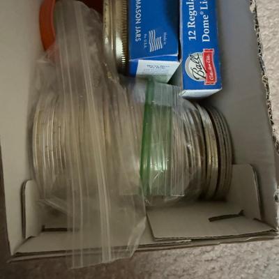 LOT 18B: Mason Jars - Ball, Atlas & More w/ Stylish Lids and Ring Tops