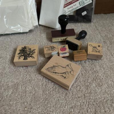 LOT 19B: Scrapbooking Kit w/ Metal Stamp Blocks