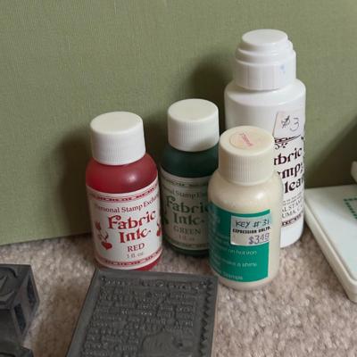 LOT 19B: Scrapbooking Kit w/ Metal Stamp Blocks