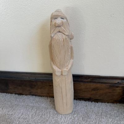 LOT 23B: Hand Carved Tom Pollock Wood Sculptures