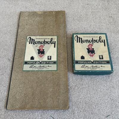 LOT 27B: Vintage 1950s Monopoly, 1970s Triple Yahtzee & c1950s-60s Kids Puzzles