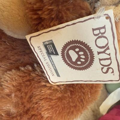 LOT 28B: Collection of Stuffed Bears - Boyd’s, 1979 North American Bear Co & More