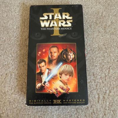 LOT 30B: VHS - Star Wars Special Edition Trilogy Box Set, Copies of Star Wars Episodes I & II & Animated Adaptation of JRR...