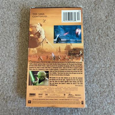 LOT 30B: VHS - Star Wars Special Edition Trilogy Box Set, Copies of Star Wars Episodes I & II & Animated Adaptation of JRR...