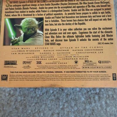 LOT 30B: VHS - Star Wars Special Edition Trilogy Box Set, Copies of Star Wars Episodes I & II & Animated Adaptation of JRR...