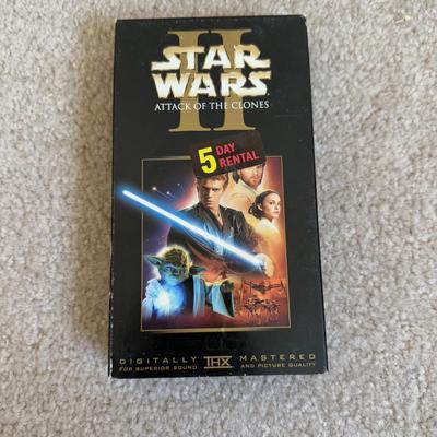 LOT 30B: VHS - Star Wars Special Edition Trilogy Box Set, Copies of Star Wars Episodes I & II & Animated Adaptation of JRR...