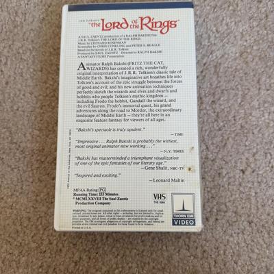 LOT 30B: VHS - Star Wars Special Edition Trilogy Box Set, Copies of Star Wars Episodes I & II & Animated Adaptation of JRR...