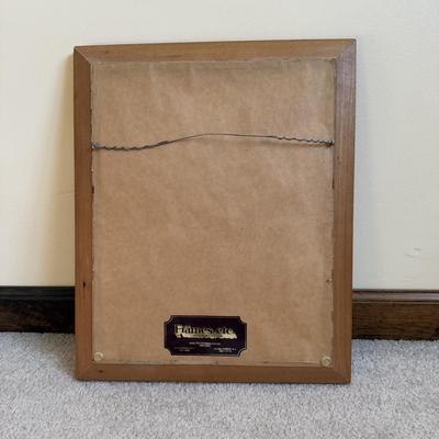 LOT 32B: Collection of Cat Figurines w/ Framed Needlepoint Portrait