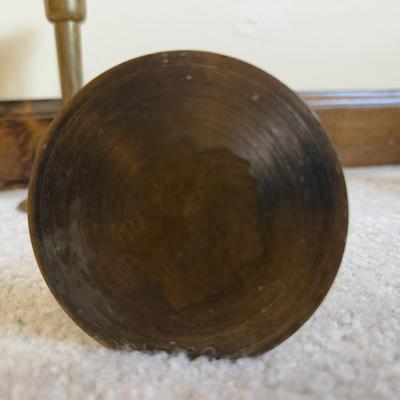 LOT 37B: Collection of Candlesticks & Candles - Williamsburg Stieff Pewter, Baldwin, Brass, Poole Pewter, Silver Plate & More