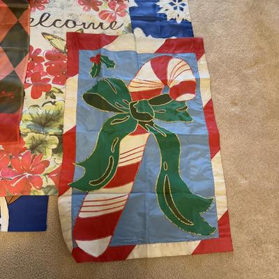 LOT 38B: Collection of Outdoor Garden Flags