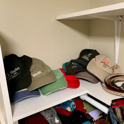 LOT 41 M: Closet Clear Out! Men & Women's Clothes, Dresses, Suits, Shoes, Scarves, Gloves, & More