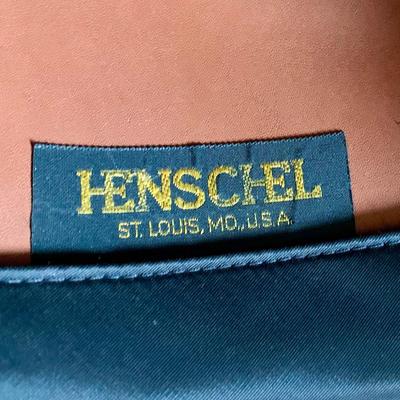 LOT 43 M: National Geographic Tan Cotton Canvas Safari Style Hat Size Medium & Henschel Brown Suede Leather Size Medium Cowboy Hat w/...