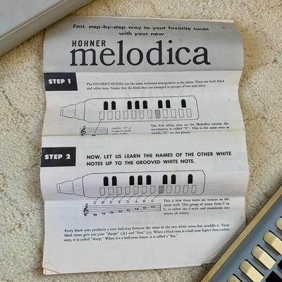 LOT 51 M: Kids Musical Instrument Collection: Hohner Melodica, Tambourine, Maracas, & More