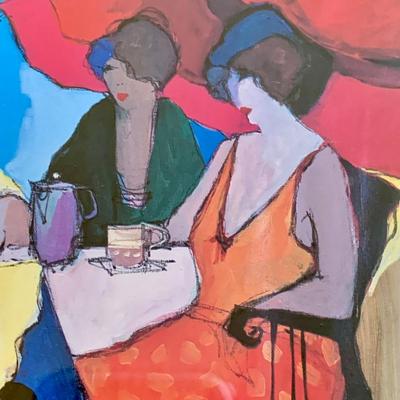 LOT 52 M: Framed & Signed Itzchak Tarkay Painting