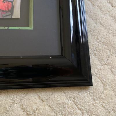 LOT 52 M: Framed & Signed Itzchak Tarkay Painting