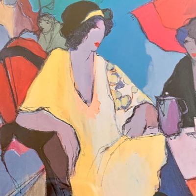 LOT 52 M: Framed & Signed Itzchak Tarkay Painting