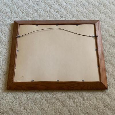 LOT 53 M: Framed & Signed Watercolor Paintings by Bette Elking & V. H. Pollock