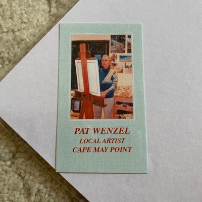 LOT 54 M: Signed Print "The Antique Wagon" by Pat Wenzel July 2012