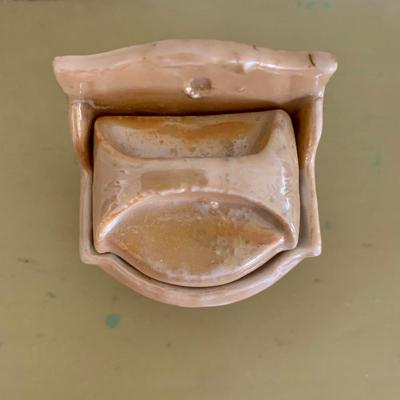 LOT 58 M: Vintage Miniature Japanese Made Lusterware Collection: Tea set & Kitchen Canister Set