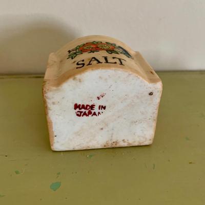 LOT 58 M: Vintage Miniature Japanese Made Lusterware Collection: Tea set & Kitchen Canister Set