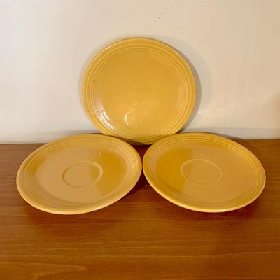 LOT 60 K: Fiestaware Collection: Plates, Salt & Pepper Shakers, Cups, & More