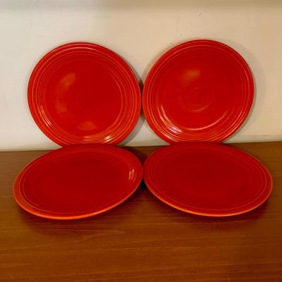 LOT 60 K: Fiestaware Collection: Plates, Salt & Pepper Shakers, Cups, & More