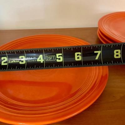 LOT 60 K: Fiestaware Collection: Plates, Salt & Pepper Shakers, Cups, & More