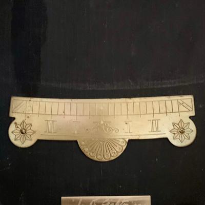 LOT 61 M: Signed Regulator Wall Clock by Geo. F. Rightmire