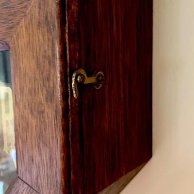 LOT 61 M: Signed Regulator Wall Clock by Geo. F. Rightmire