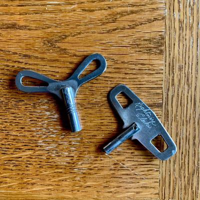 LOT 61 M: Signed Regulator Wall Clock by Geo. F. Rightmire