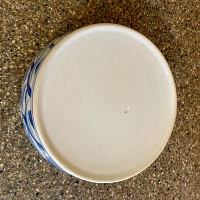 LOT 67 K: Yellow & Blue Floral Collector Plate Home Decor Collection