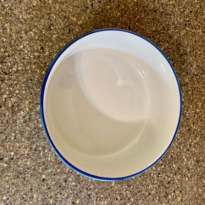 LOT 67 K: Yellow & Blue Floral Collector Plate Home Decor Collection