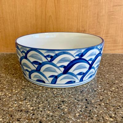 LOT 67 K: Yellow & Blue Floral Collector Plate Home Decor Collection