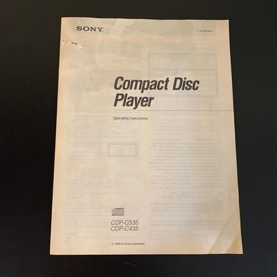 LOT 71 L: Sony Super Audio CD Player Model #SCD-CE595