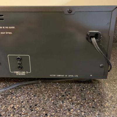 LOT 72 L: JVC Double Cassette Deck Model #TD-W209