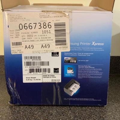 LOT 73 L: Samsung Xpress Printer Model #M2020W