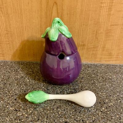 LOT 75 K: Goldendawn Johnson Bros. English Pale Yellow China Set & Ceramic Fruit Kitchenware