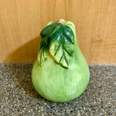 LOT 75 K: Goldendawn Johnson Bros. English Pale Yellow China Set & Ceramic Fruit Kitchenware