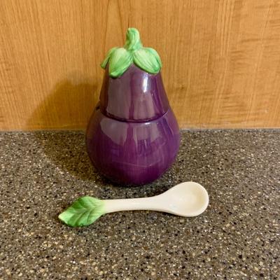 LOT 75 K: Goldendawn Johnson Bros. English Pale Yellow China Set & Ceramic Fruit Kitchenware