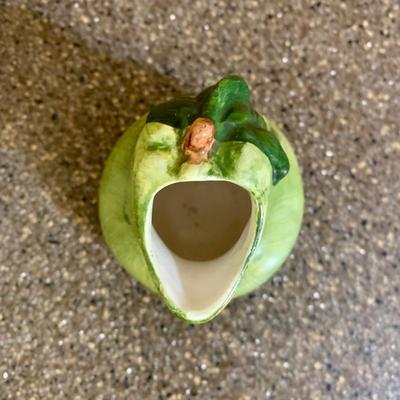 LOT 75 K: Goldendawn Johnson Bros. English Pale Yellow China Set & Ceramic Fruit Kitchenware