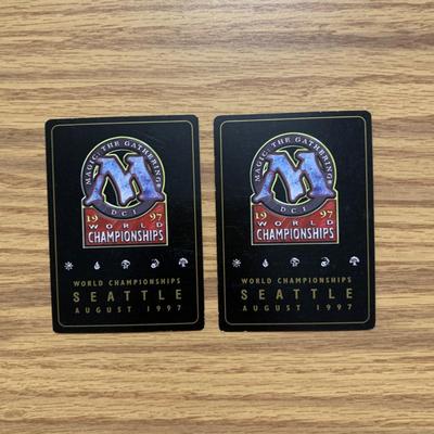 LOT 77 C: Magic The Gathering: Specialty Pack Curated by Janosch Kühn (Finalist) of August 1997 Seattle World Championships Cards