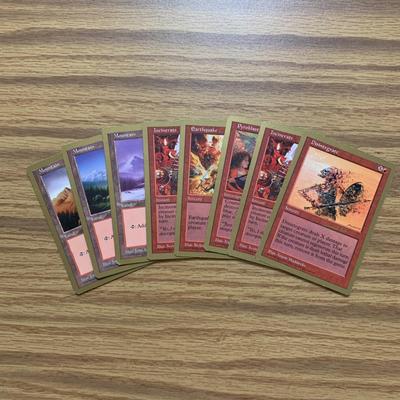 LOT 77 C: Magic The Gathering: Specialty Pack Curated by Janosch Kühn (Finalist) of August 1997 Seattle World Championships Cards
